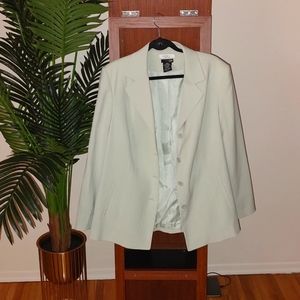 REPOSH East 5th Mint Green Blazer Size 20